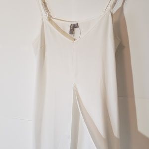 NWOT ASOS long Cami with front split